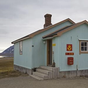 Most northern post office in world, Ny-Alesund, Oscar II Land, Spitsbergen, Svalbard, August