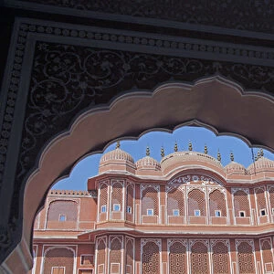 Asia, India, Jaipur. Chandra Mahal at Jaipur City Palace