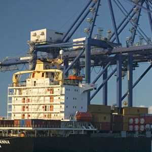 BAHAMAS-Grand Bahama Island-Freeport: Port of Freeport- Containerized Cargo