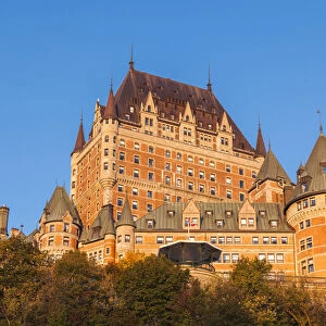 Canada, Quebec, Quebec City. Chateau Frontenac Hotel