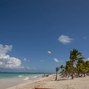 Dominican Republic, Punta Cana, Higuey, Bavaro, Bavaro Beach, kayaks
