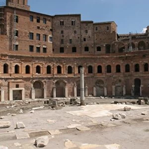 Forum of Trajan, attributed to the architect Apollodorus of Damascus. Trajans Market