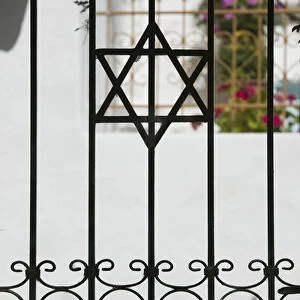 GREECE-CRETE-Hania Province-Hania: Etz-Hayyim Synagogue (restored in 1999) Star of