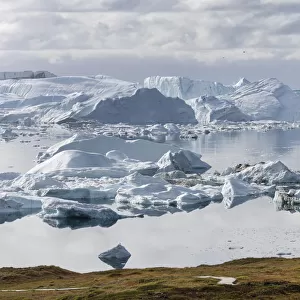 Ilulissat Icefjord also called kangia or Ilulissat Kangerlua