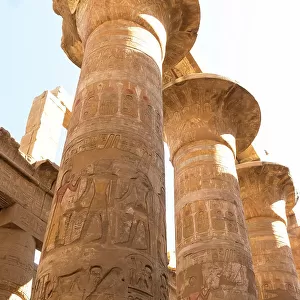 Karnak Temple. Dedicated to Amun, Mut and Khonsu. Luxor, Egypt