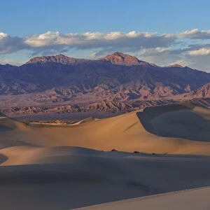 The Mesquite sand dunes in Death Valley National Park, California, USA