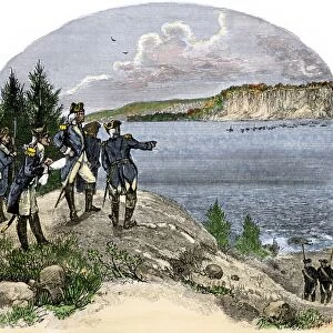 George Washington planning defense of the Hudson River