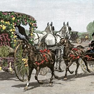 Tournament of Roses Parade in Pasadena, 1891