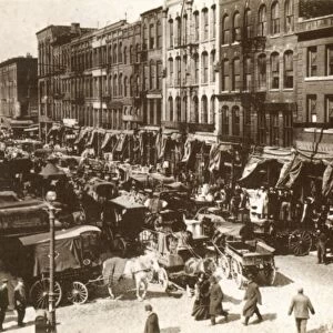 CHICAGO: SOUTH WATER ST. market, 1919
