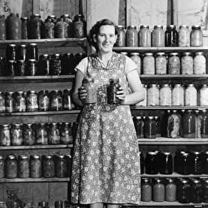 COLORADO: HOUSEWIFE, 1939. Mrs. Alfred Peterson, wife of tenant purchaser borrower