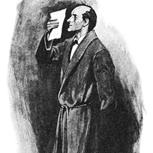 DOYLE: SHERLOCK HOLMES. Illustration by Sidney Paget from the Strand magazine