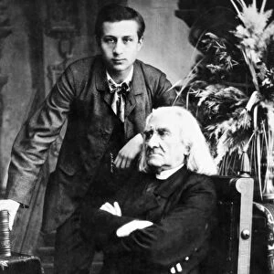 FRANZ LISZT (1811-1886). Hungarian pianist and composer