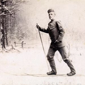 FRIDTJOF NANSEN (1861-1930). Norwegian explorer. Photographed in a Norwegian photographic studio