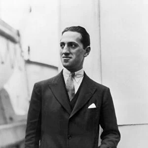 GEORGE GERSHWIN (1898-1937). American composer. Photograph, early 20th century