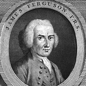 JAMES FERGUSON (1710-1776). Scottish astronomer. Copper engraving, 18th century