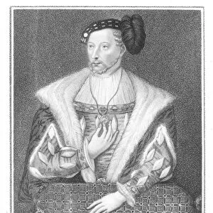 JAMES V (1512-1542). King of Scotland, 1513-1542, Stipple engraving, English, 1794