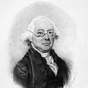 JAMES WILSON (1742-1798). American lawyer and politician. Etching by Max Rosenthal