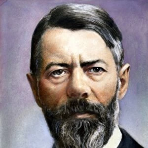 MAX WEBER (1864-1920). German political economist and sociologist