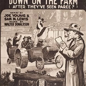 SONGSHEET COVER, 1919. American songsheet cover, 1919, for How Ya Gonna Keep Em Down on the Farm (After They ve Seen Paree?)