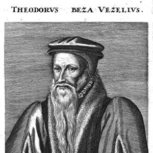 THEODORE DE BEZE (1519-1605). / nFrench Protestant theologian and scholar