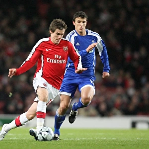 Aaron Ramsey (Arsenal) Roman Eremenko (Dynamo Kyiv)