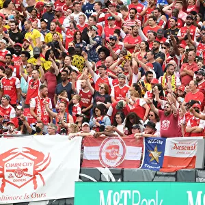 Arsenal Fans Passionate Pre-Season Showdown: Arsenal vs. Everton (2022) - Baltimore, Maryland