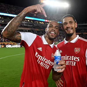 Arsenal's Magalhaes and Saliba Clash: A Rivalry Ignites in the Florida Cup - Arsenal vs. Chelsea