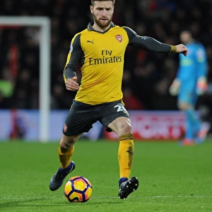 Arsenal's Mustafi Faces Off Against AFC Bournemouth in Premier League Clash (2016-17)