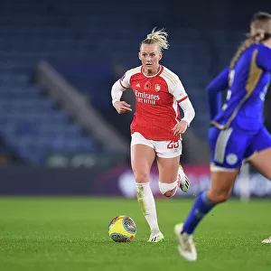 Arsenal's Stina Blackstenius Scores at Leicester City in Barclays Women's Super League