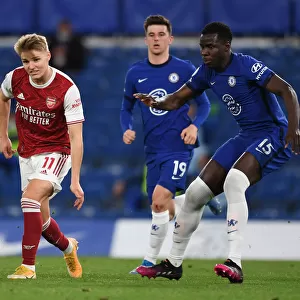 Clash of London Rivals: Martin Odegaard vs. Kurt Zouma at Empty Stamford Bridge - Chelsea vs. Arsenal, Premier League 2020-21