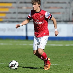 Kris Olsson (Arsenal). Arsenal U19 1: 3 Sporting Lisbon U19. Nextgen Series 3rd Place Play-off