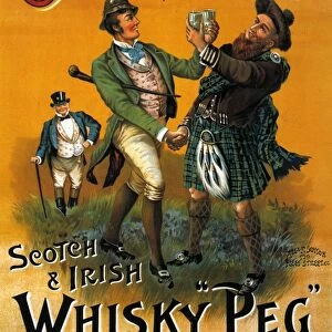 Gullivers 1899 1890s UK whisky alcohol whiskey advert Gullivers Scotch Scottish