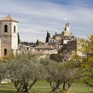 The town of Lourmarin in France
