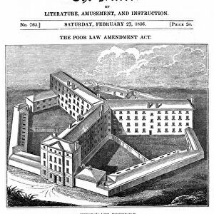 Abingdon Workhouse, Oxfordshire, built for the Abingdon Union, 1836. The first workhouse