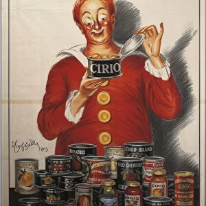 Advertisement for Cirio food preserve, by Leonetto Cappiello (1875-1942), illustration, 1923