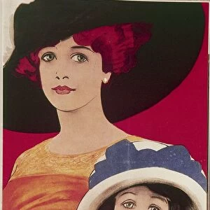 Detail of advertisement for Mele Department Store in Naples by Leopoldo Metlicovitz and Marcello Dudovich, poster, 1913-1914