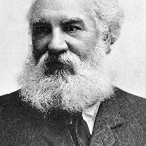 Alexander Graham Bell (1847-1922) Scottish-born American inventor: patented telephone 1876