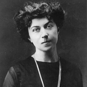 Alexandra kollontai, russian revolutionary, social theorist and stateswoman (1872-1952), kollontai in 1910