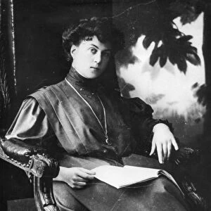 Alexandra kollontai, russian revolutionary, social theorist and stateswoman (1872-1952), kollontai in 1908