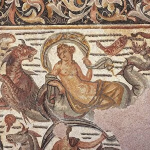 Algeria, Mosaic work depicting the Nereids from the Procurator Villa, discovered in 1870
