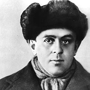 American reporter, writer and revolutionary john reed in moscow, around 1917-18