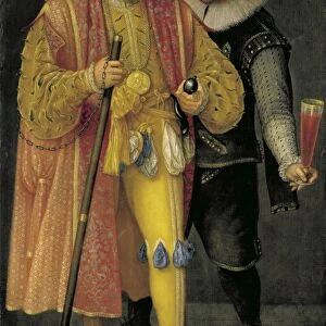 Austria, Vienna, Portrait of Rudolph II of Habsburg (Vienna, 1552 Prague, 1612), Holy Roman Emperor (15761612)