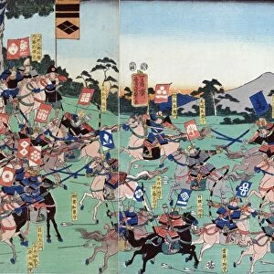 A Battle of Kawanakajima, Japan, Sengoku Period - Shinano Province (modern Ngano)