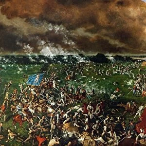 Battle of San Jacinto, 21 April 1836: Texas War of Independence (from Mexico) also