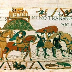 Bayeux Tapestry 1067: Harold Godwinson, Earl of Wessex (later Harold II of England)