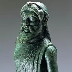 Bronze statue depicting Dionysus, Fufluns