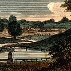 Chadwell Springs near Ware, Hertfordshire, England, a source of water which was taken