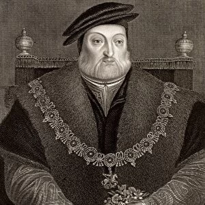 Charles Brandon, 1st Duke of Suffolk (1484-1545) English soldier and statesman. Married Mary Tudor