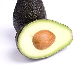 Close-up of hass avocado