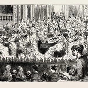 Concert By Viscountess Folkestones Ladies Orchestra At The Princes Hall
